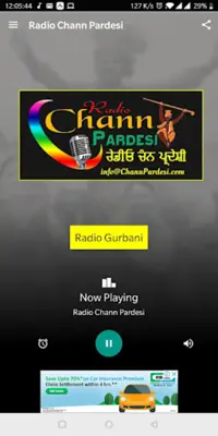 Radio Chann Pardesi android App screenshot 4